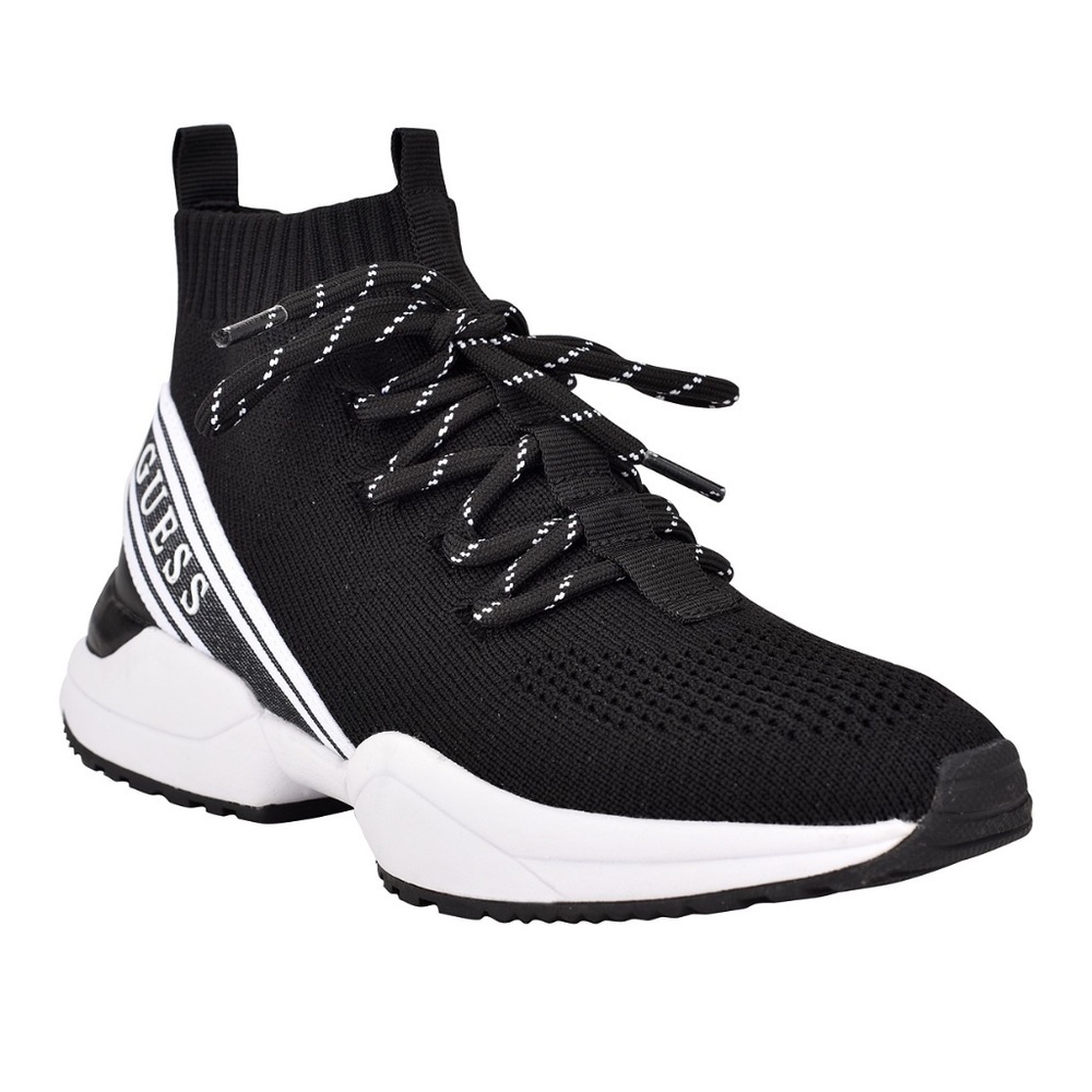 New GUESS Brite Knit High-Top Sneakers